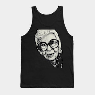 Iris Apfel Engraved Tank Top